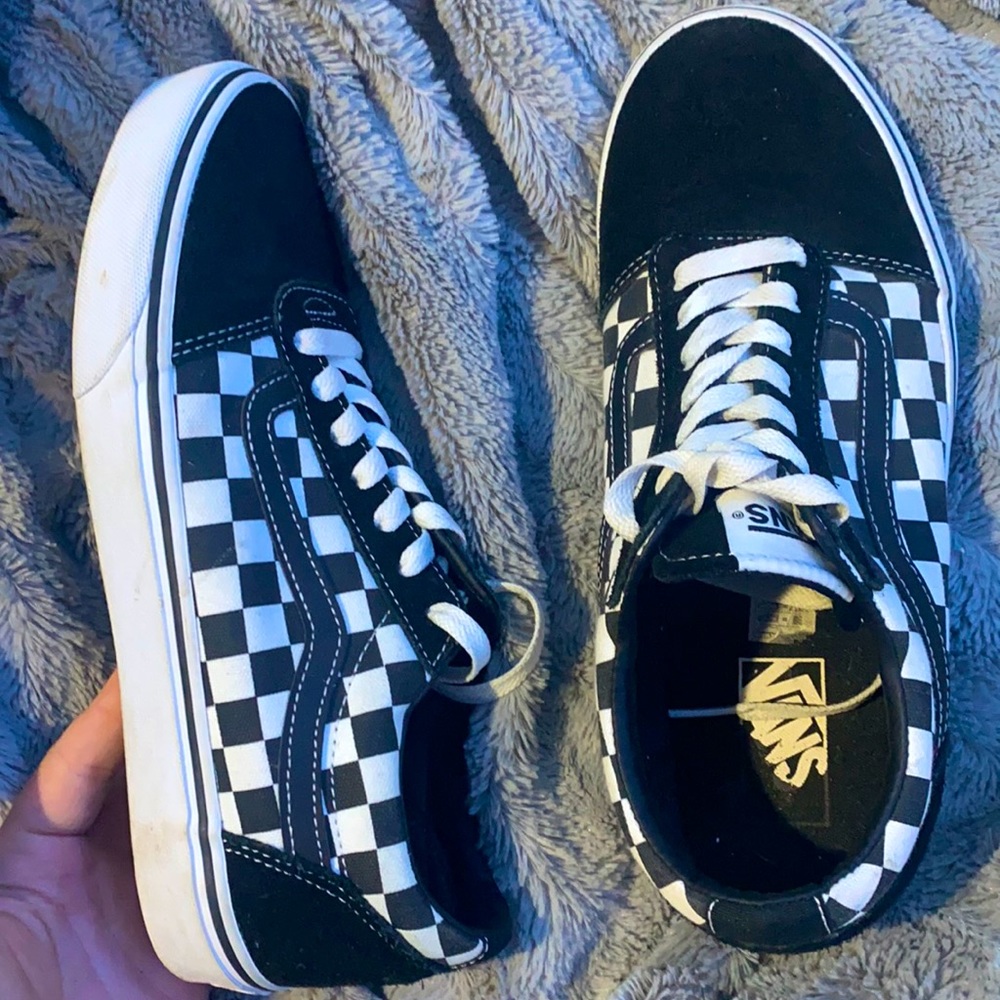 Checkered vans